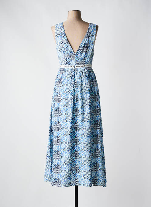Robe mi-longue bleu GOA GOA pour femme