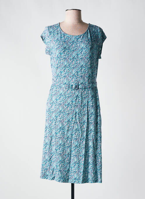 Robe mi-longue bleu SURKANA pour femme