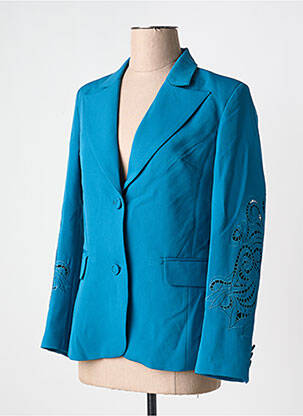 Blazer poches bleu GOA GOA femme