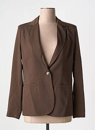 Blazer poches marron PLEASE femme