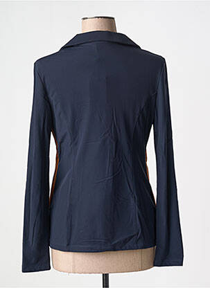 Blazer poches bleu HBT femme