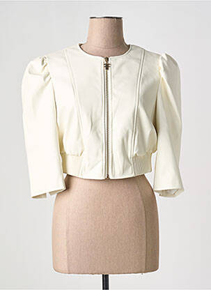 Boléro manches 3/4 beige FRACOMINA femme
