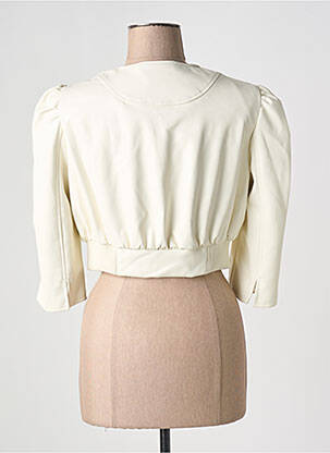 Boléro manches 3/4 beige FRACOMINA femme