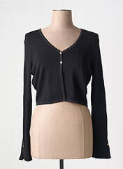 Gilet manches longues noir FRACOMINA pour femme seconde vue