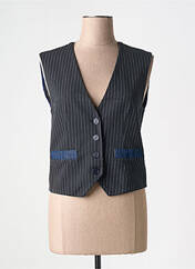 Gilet sans manche noir PLEASE pour femme seconde vue