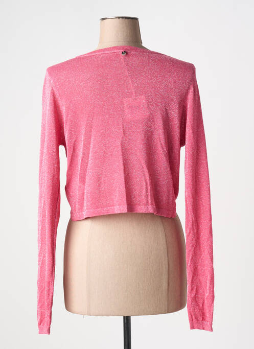 Boléro rose ESSENTIALS BY GOA GOA pour femme