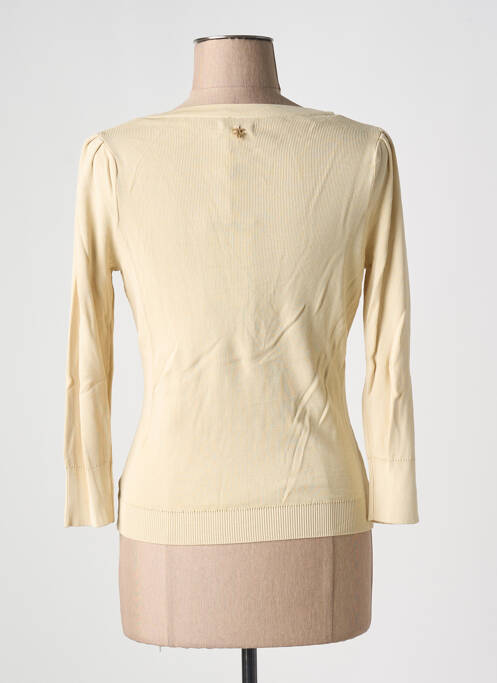 Gilet manches longues beige FRACOMINA pour femme