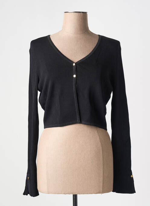 Gilet manches longues noir FRACOMINA pour femme