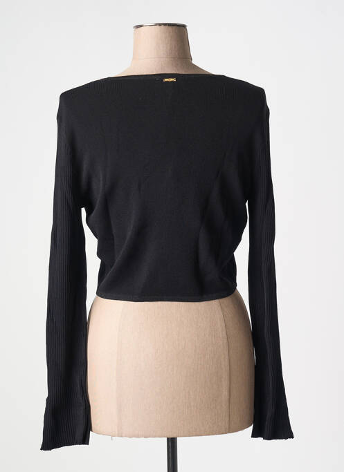 Gilet manches longues noir FRACOMINA pour femme