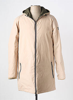 Doudoune poches a capuche beige SUN VALLEY homme