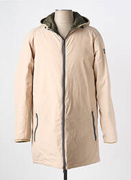 Doudoune manches longues a capuche beige SUN VALLEY homme