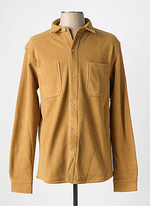 Veste casual fermeture boutonnée sur le devant beige PULL IN homme