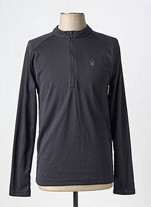 T-shirt manches longues manches longues noir SPYDER femme