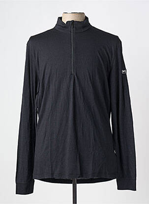 T-shirt coupe cintrée manches longues noir SUPER.NATURAL homme