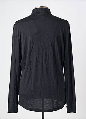 T-shirt coupe cintrée manches longues noir SUPER.NATURAL homme