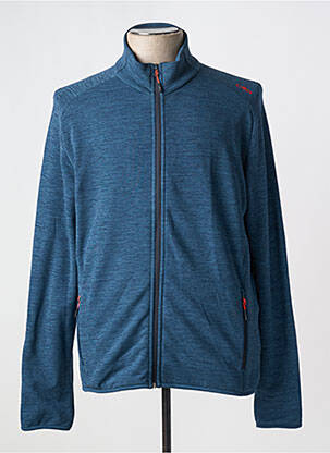 Veste casual resserrée sur le bas bleu CMP homme