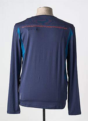 T-shirt coupe cintrée manches longues bleu CMP homme