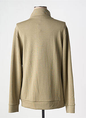 Veste casual fermeture zippée sur le devant vert SUN VALLEY femme