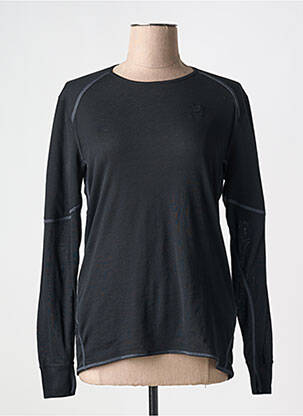 T-shirt manches longues manches longues noir ODLO femme
