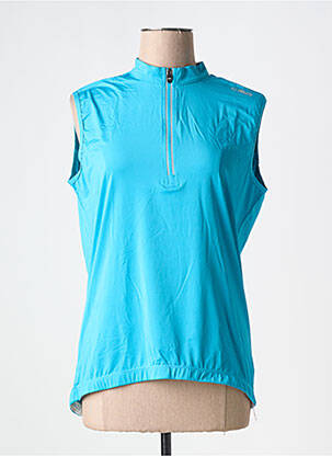 Débardeur stretch sans manche bleu CMP femme