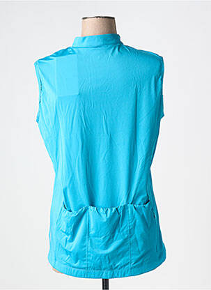 Débardeur stretch sans manche bleu CMP femme