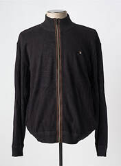 Gilet manches longues noir BENSON & CHERRY pour homme seconde vue