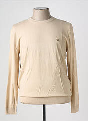 Pull beige BENSON & CHERRY pour homme seconde vue