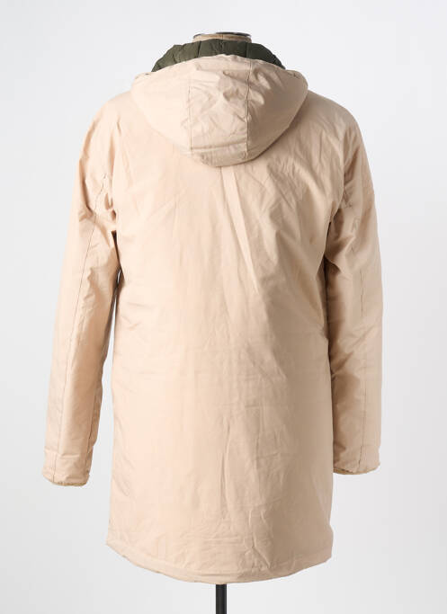 Doudoune manches longues a capuche beige SUN VALLEY homme