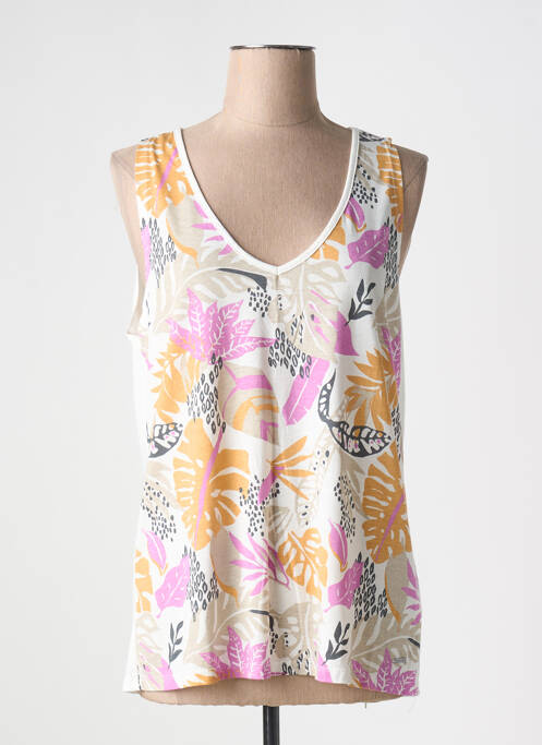 Débardeur beige SUN VALLEY pour femme