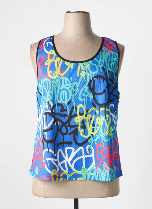 Débardeur bleu MC PLANET BY INNATE pour femme