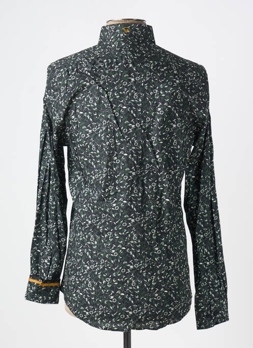 Chemise manches longues noir BENSON & CHERRY pour homme