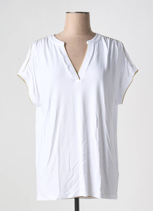 T-shirt blanc FRACOMINA pour femme