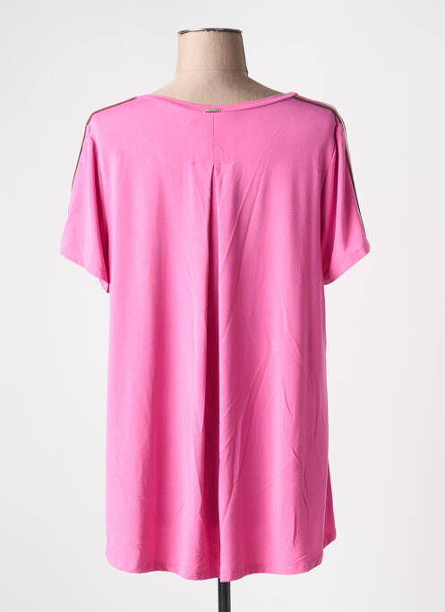 T-shirt rose MC PLANET pour femme