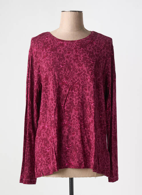 T-shirt rouge TIMEZONE pour femme