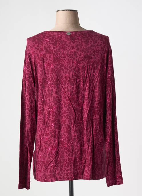 T-shirt rouge TIMEZONE pour femme