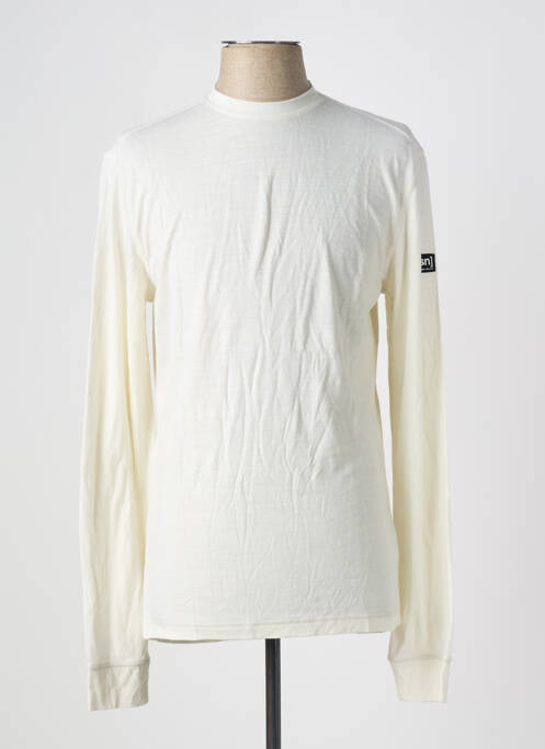 T-shirt beige SUPER.NATURAL pour homme