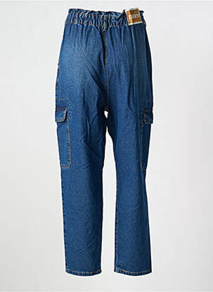Jeans coupe droite stretch taille normale bleu MUSE femme