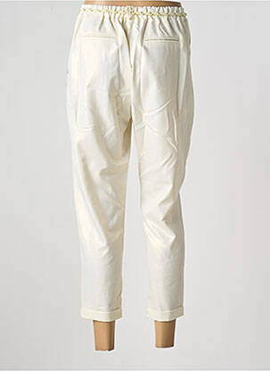 Pantalon 7/8 taille élastique taille normale or PLEASE femme