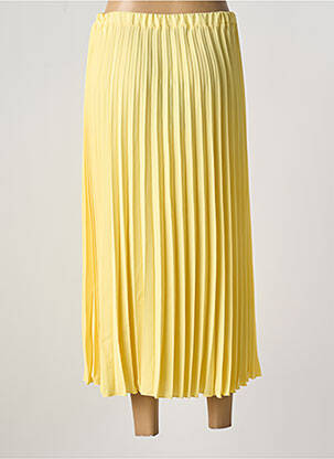 Jupe longue coupe fluide jaune FRACOMINA femme