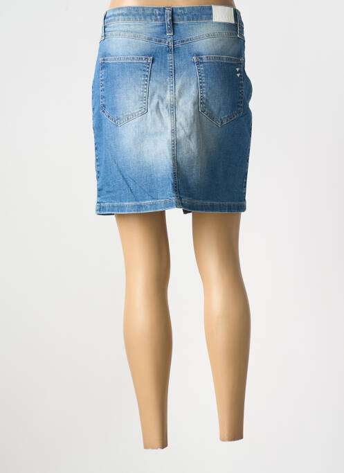 Jupe courte poches bleu PLEASE femme