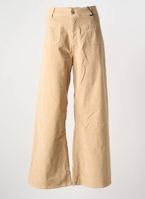 Pantalon flare beige PLEASE pour femme