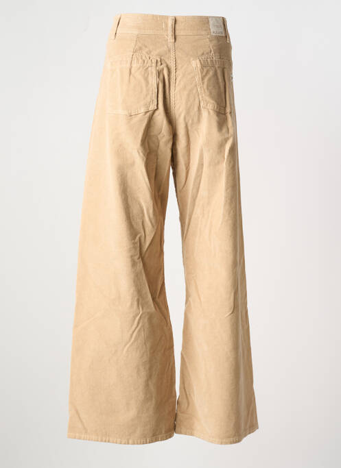 Pantalon flare beige PLEASE pour femme
