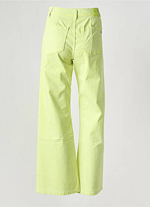 Jean coupe flare taille haute taille haute vert PLEASE femme