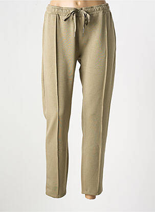 Jogging slim taille normale vert SUN VALLEY femme