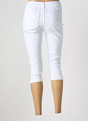 Corsaire skinny taille normale blanc WAXX femme