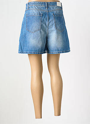 Short tissage denim taille normale bleu PLEASE femme