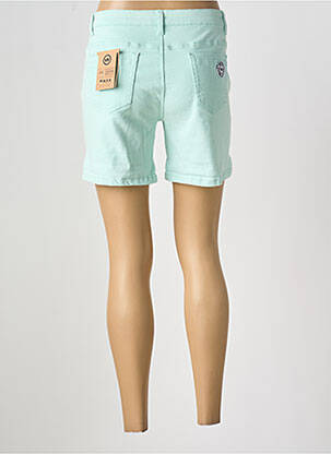Short tissage denim taille normale bleu WAXX femme