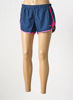 Short coupe fluide taille normale bleu CMP femme