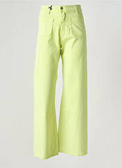 Jean coupe flare vert PLEASE pour femme seconde vue