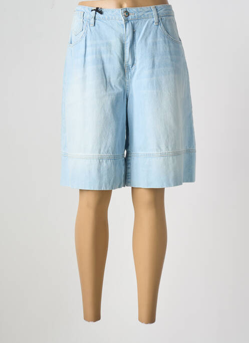 Bermuda bleu PLEASE pour femme